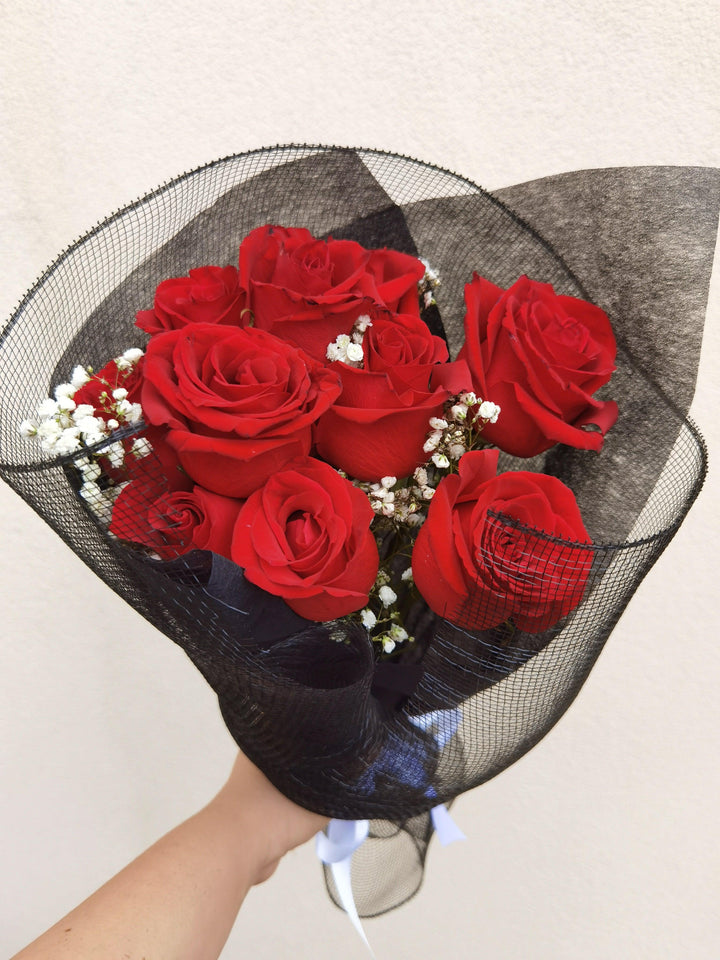 Red Roses Bouque - Bloom Junction Florist
