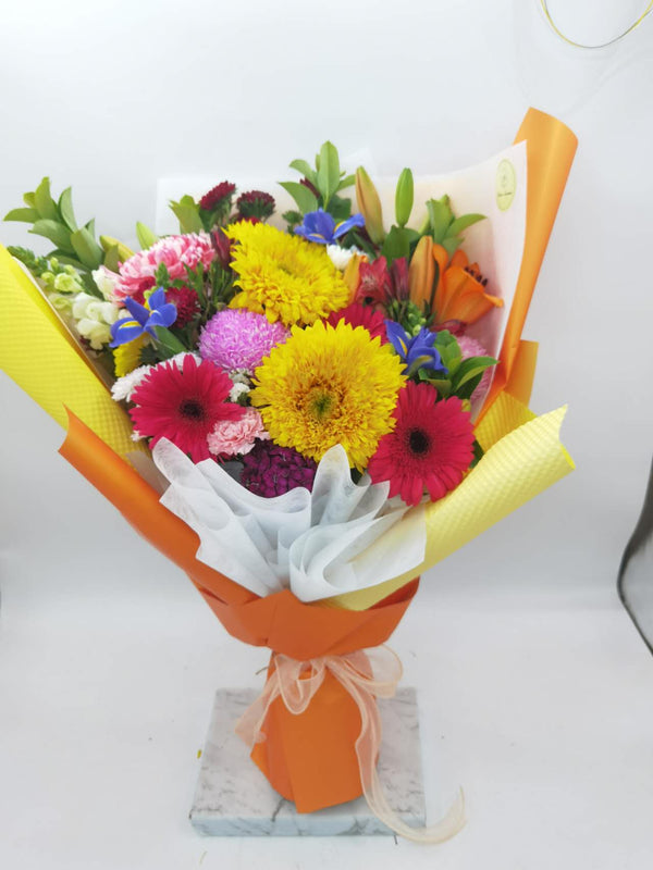 Sun-kissed Citrus Flower big Bouquet