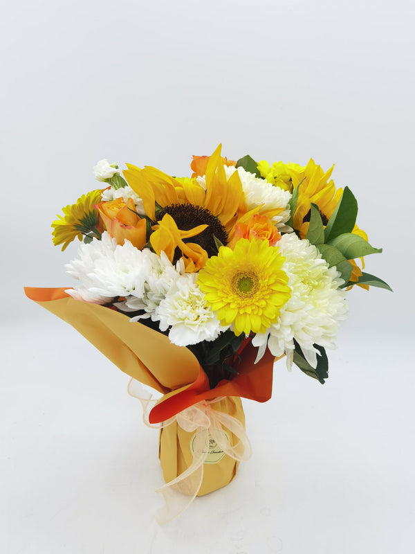 Sun-kissed Citrus Flower jar