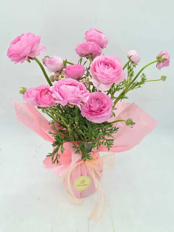 Ranunculus Buttercup jar