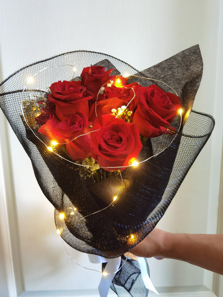 Red Roses Bouque - Bloom Junction Florist