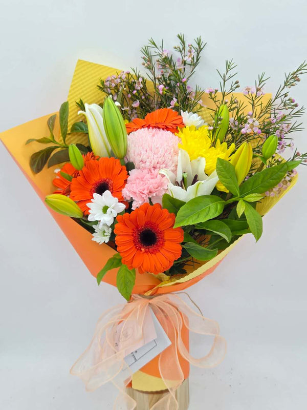 Sun-kissed Citrus Flower big Bouquet