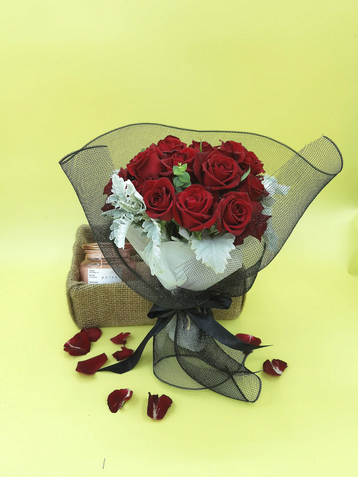 Red Roses Bouque - Bloom Junction Florist
